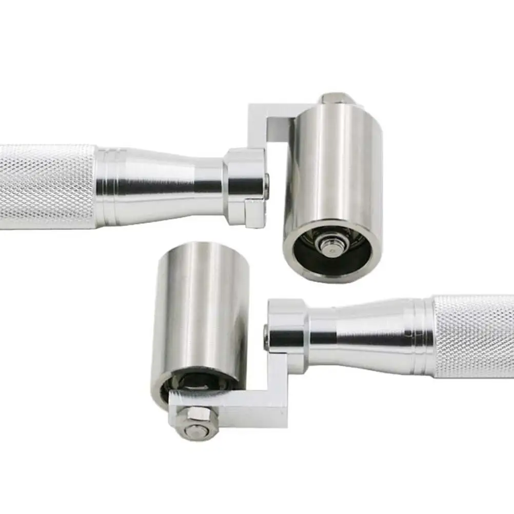 Wallpaper Seam Roller Tool Metal for Fabric Cloth Thick Non Woven Foil Stainless Steel Aluminum Handle DIY
Wallpaper Seam Roller Tool Metal for Fabric Cloth Thick Non Woven Foil Stainless Steel Aluminum Handle DIY