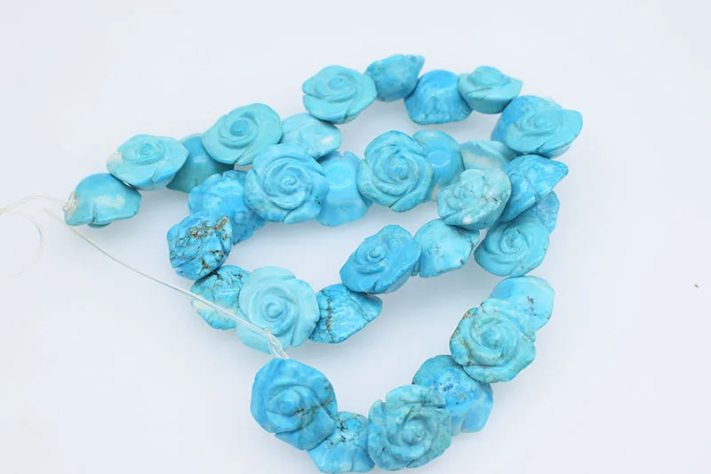 30pieces Howilite Turquoise carved flowers for DIY making jewelry necklace FPPJ wholesale loose beads
30pieces Howilite Turquoise carved flowers for DIY making jewelry necklace FPPJ wholesale loose beads