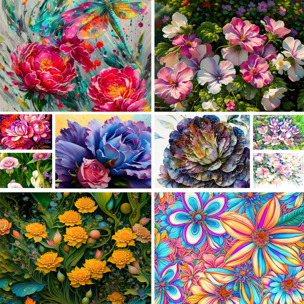 Scenery Flowers Rose Peony Cross Stitch DIY Embroidery Kit Knitting Needlework Handiwork Painting Wholesale Package Promotions
Scenery Flowers Rose Peony Cross Stitch DIY Embroidery Kit Knitting Needlework Handiwork Painting Wholesale Package Promotions