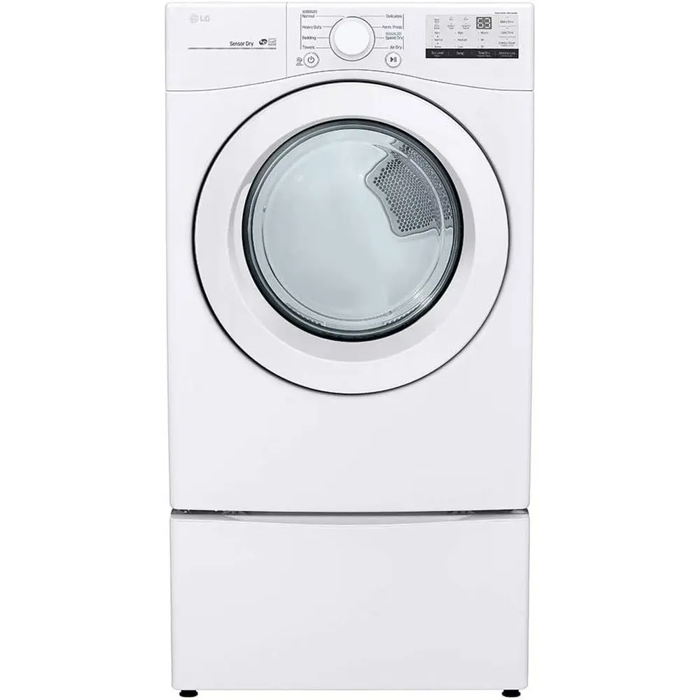 7.4 Cu. t. Vented Stackable Electric Dryer in White with Sensor Dry
7.4 Cu. t. Vented Stackable Electric Dryer in White with Sensor Dry