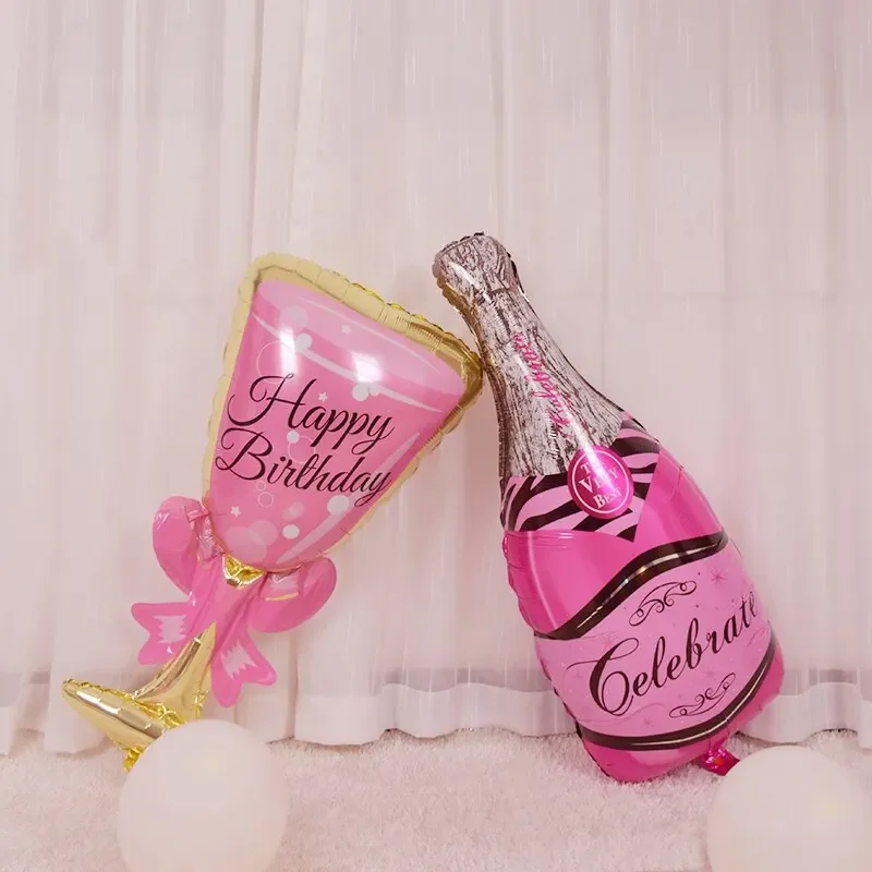 Pink Balloon Champagne Bowknot Wine Cup Wedding Birthday Party Decoration Adult Children Balloon Event Party Supplies Globos
Pink Balloon Champagne Bowknot Wine Cup Wedding Birthday Party Decoration Adult Children Balloon Event Party Supplies Globos