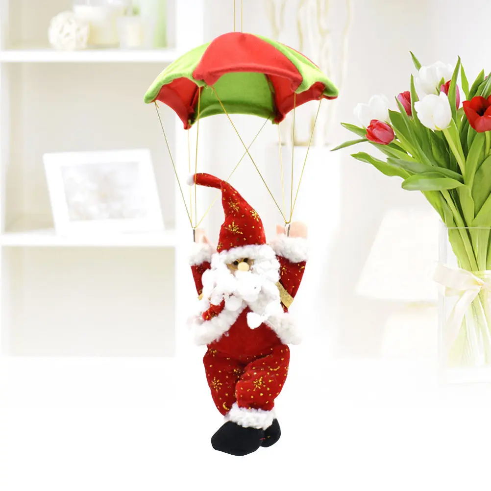 Santa Claus Parachute Figure Made of Soft Cloth Safe Healthy for Children Home Office Hotel School Store Christmas New Year
Santa Claus Parachute Figure Made of Soft Cloth Safe Healthy for Children Home Office Hotel School Store Christmas New Year