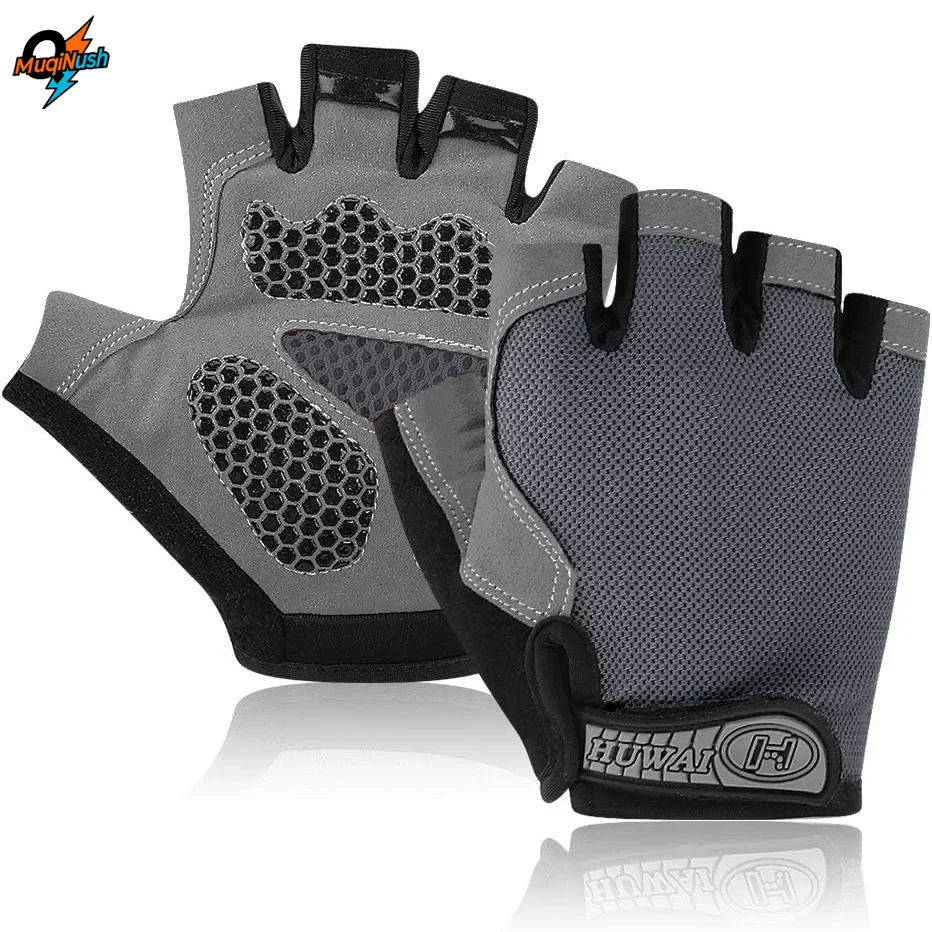MuqiNush 1 Pair Cycling Bike Padded Half Finger Bicycle Glove Shock-Absorbing Anti-Slip Breathable MTB Road Biking for Men Women
MuqiNush 1 Pair Cycling Bike Padded Half Finger Bicycle Glove Shock-Absorbing Anti-Slip Breathable MTB Road Biking for Men Women