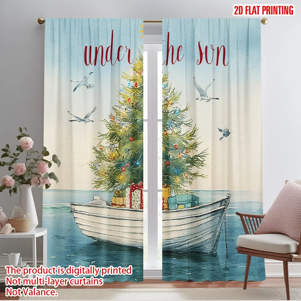 2pcs,2D plane printing Window Curtain The Sun Beach Versatile Fabric (without rod) All Seasons Use for Living Room & Office
2pcs,2D plane printing Window Curtain The Sun Beach Versatile Fabric (without rod) All Seasons Use for Living Room & Office