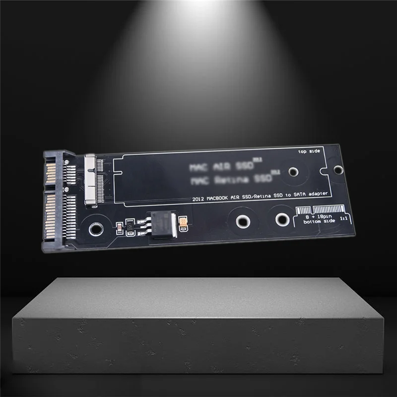 Новая плата преобразователя SSD в SATA для 2012 года с поддержкой Air RETINA A1465/A1466/A1435/A1436 7 + 17-контактный твердотельный накопитель
Новая плата преобразователя SSD в SATA для 2012 года с поддержкой Air RETINA A1465/A1466/A1435/A1436 7 + 17-контактный твердотельный накопитель