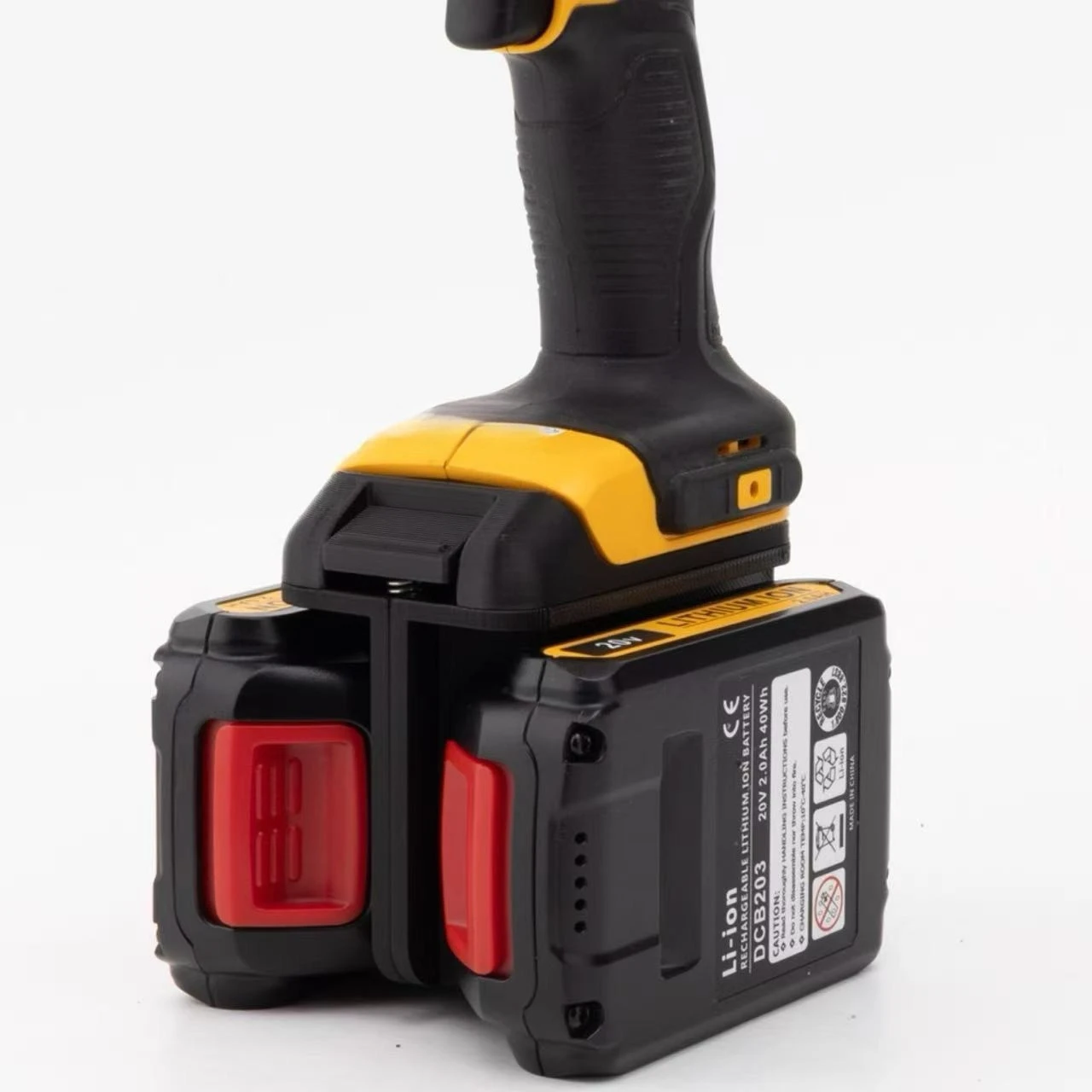 Dual Battery Adapter For Dewalt 18v Battery & Tool
Dual Battery Adapter For Dewalt 18v Battery & Tool
