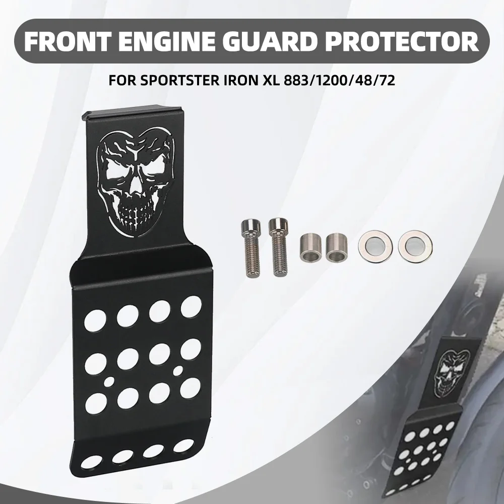 Motorcycle Accessories Front Engine Guard Protector Lower Chin Fairing Spoiler Cover Guard For Sportster Iron XL 883/1200/48/72
Motorcycle Accessories Front Engine Guard Protector Lower Chin Fairing Spoiler Cover Guard For Sportster Iron XL 883/1200/48/72