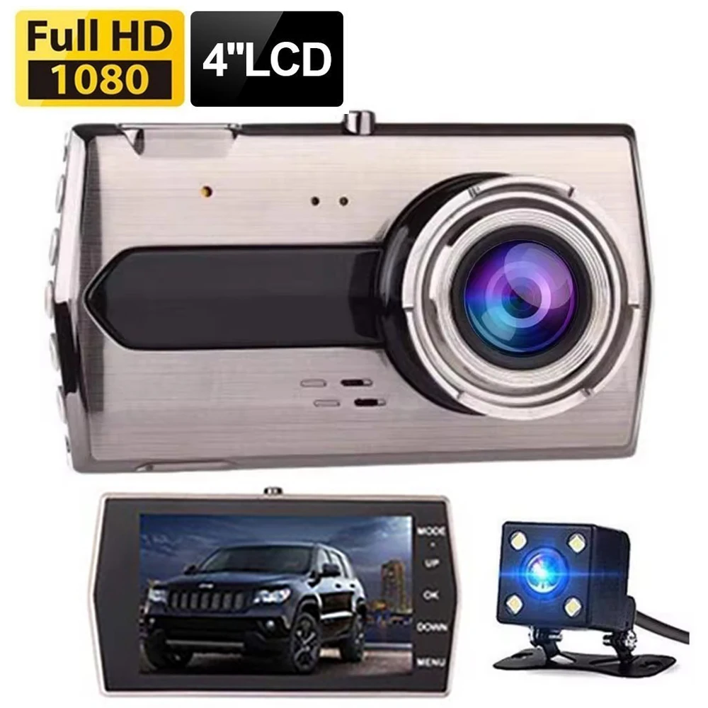Car DVR 1080P HD Dash Cam Video Recorder Registrator Vehicle Black Box Auto Dashcam Rear View Reverse Car Camera Car Accessories
Car DVR 1080P HD Dash Cam Video Recorder Registrator Vehicle Black Box Auto Dashcam Rear View Reverse Car Camera Car Accessories