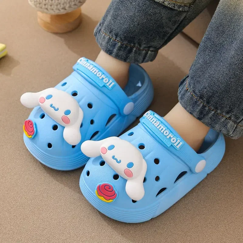 Kuromi Kawaii Anime Sanrio Slippers Cute Cartoon My Melody Hello Kitty Baby Thick Soled Beach Casual Scandal Gifts for Kids
Kuromi Kawaii Anime Sanrio Slippers Cute Cartoon My Melody Hello Kitty Baby Thick Soled Beach Casual Scandal Gifts for Kids