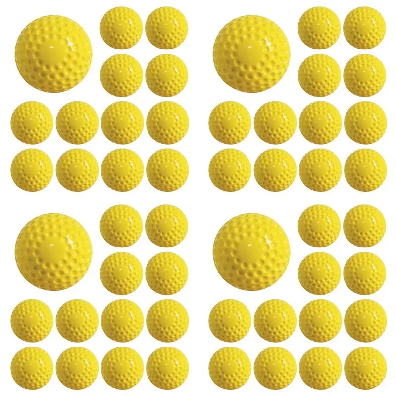 【TRAVEL ESSENTIAL】48 Pcs Pitching Machine Softballs Dimpled Softballs 12-Inch Pitching Machine Softballs For Hitting And Fieldin
【TRAVEL ESSENTIAL】48 Pcs Pitching Machine Softballs Dimpled Softballs 12-Inch Pitching Machine Softballs For Hitting And Fieldin