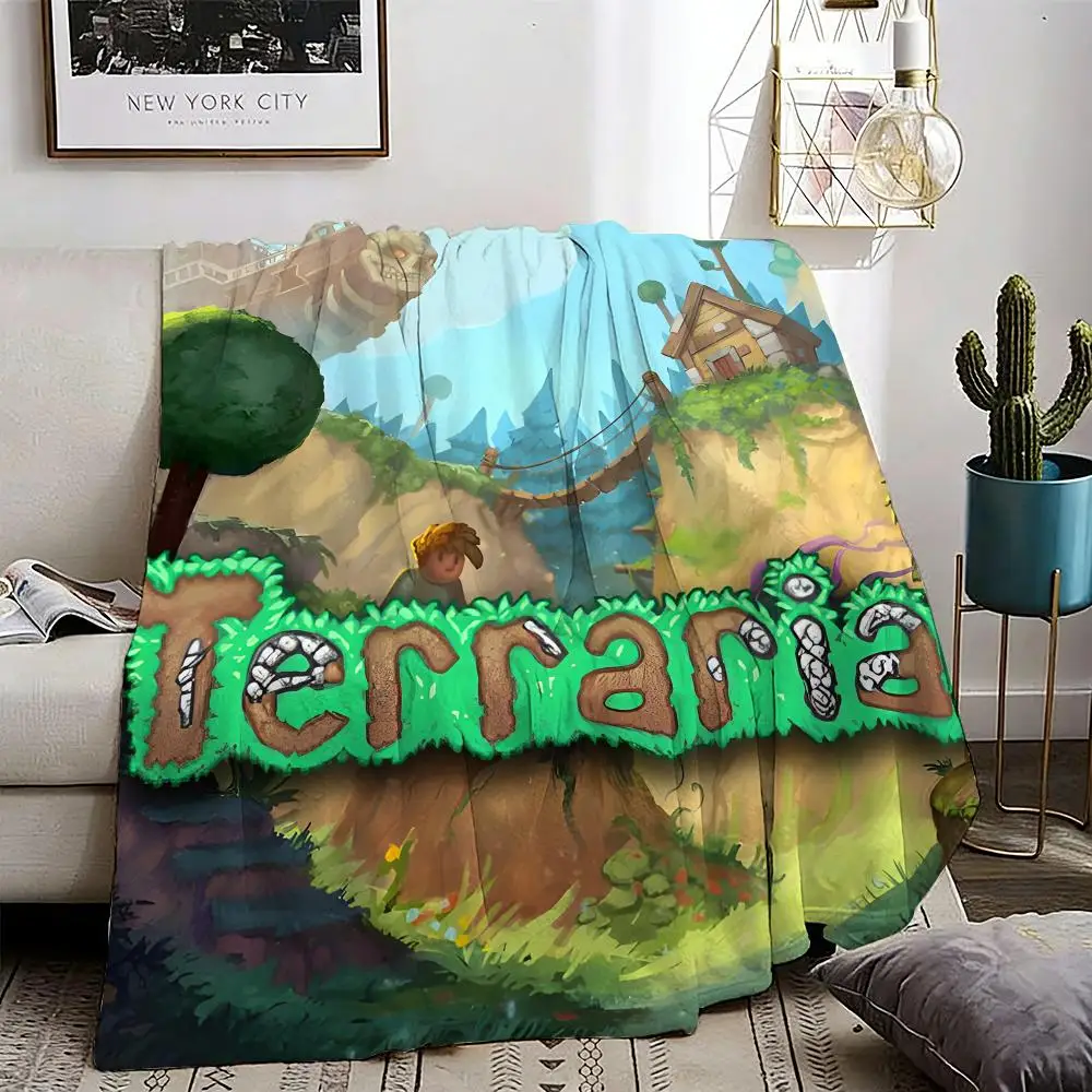 Terraria Throw Lightweight 240g Flannel Blanket Soft Skin-friendly for Summer Cooling
Terraria Throw Lightweight 240g Flannel Blanket Soft Skin-friendly for Summer Cooling
