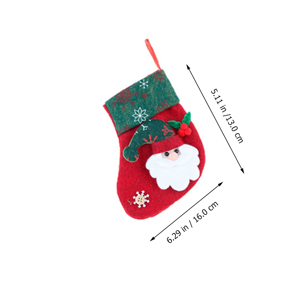 12pcs Christmas Stockings Adorable Cartoon Patterns Premium Fabric Wear-Resistant Eco-Friendly Decorative Hanging Socks Party
12pcs Christmas Stockings Adorable Cartoon Patterns Premium Fabric Wear-Resistant Eco-Friendly Decorative Hanging Socks Party