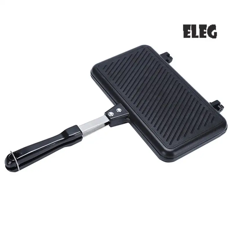 ELEG-Gas Non-Stick Sandwich Maker Sandwich Maker Aluminium Alloy Bread Toast Breakfast Machine Pancake Baking Barbecue Oven Mold
ELEG-Gas Non-Stick Sandwich Maker Sandwich Maker Aluminium Alloy Bread Toast Breakfast Machine Pancake Baking Barbecue Oven Mold