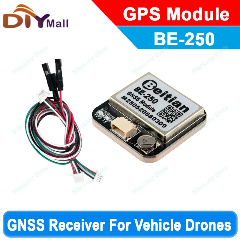 Beitian BE-250 GPS Integrated Module With Antenna M10050 Chip GNSS Ultra-Low Power Receiver For Drone FPV RC Vehicle DIY Project
Beitian BE-250 GPS Integrated Module With Antenna M10050 Chip GNSS Ultra-Low Power Receiver For Drone FPV RC Vehicle DIY Project