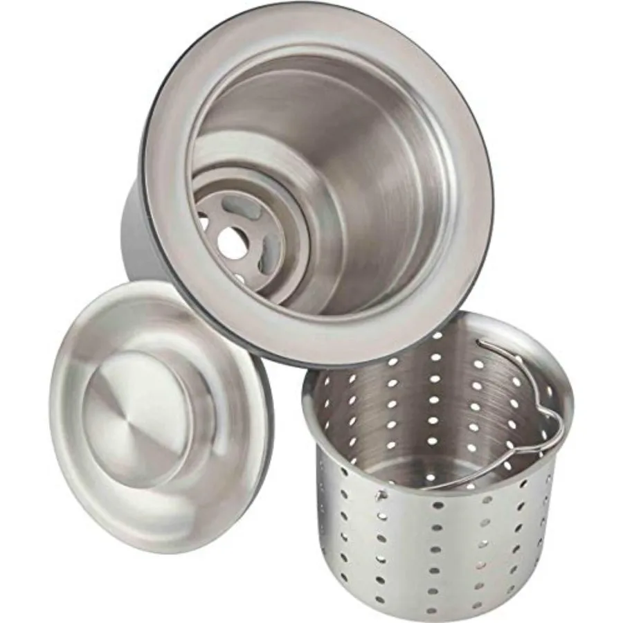 LKDD 3-1/2" Drain Fitting, Deep Strainer Basket
LKDD 3-1/2" Drain Fitting, Deep Strainer Basket