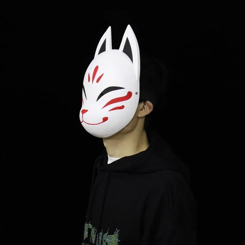 Full Face Fox Mask Cosplay Resin Face Painting Japanese Style Mask for Gaming Anime Conventions and Party Accessories
Full Face Fox Mask Cosplay Resin Face Painting Japanese Style Mask for Gaming Anime Conventions and Party Accessories