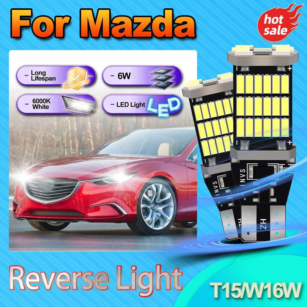 2X High Quality W16W T15 Reverse Light Bulb 6W Flashing LED Backup Lamp Ampoule Canbus For Mazda CX5 2 DE DL 3 5 CX3 MX5 6 GG
2X High Quality W16W T15 Reverse Light Bulb 6W Flashing LED Backup Lamp Ampoule Canbus For Mazda CX5 2 DE DL 3 5 CX3 MX5 6 GG