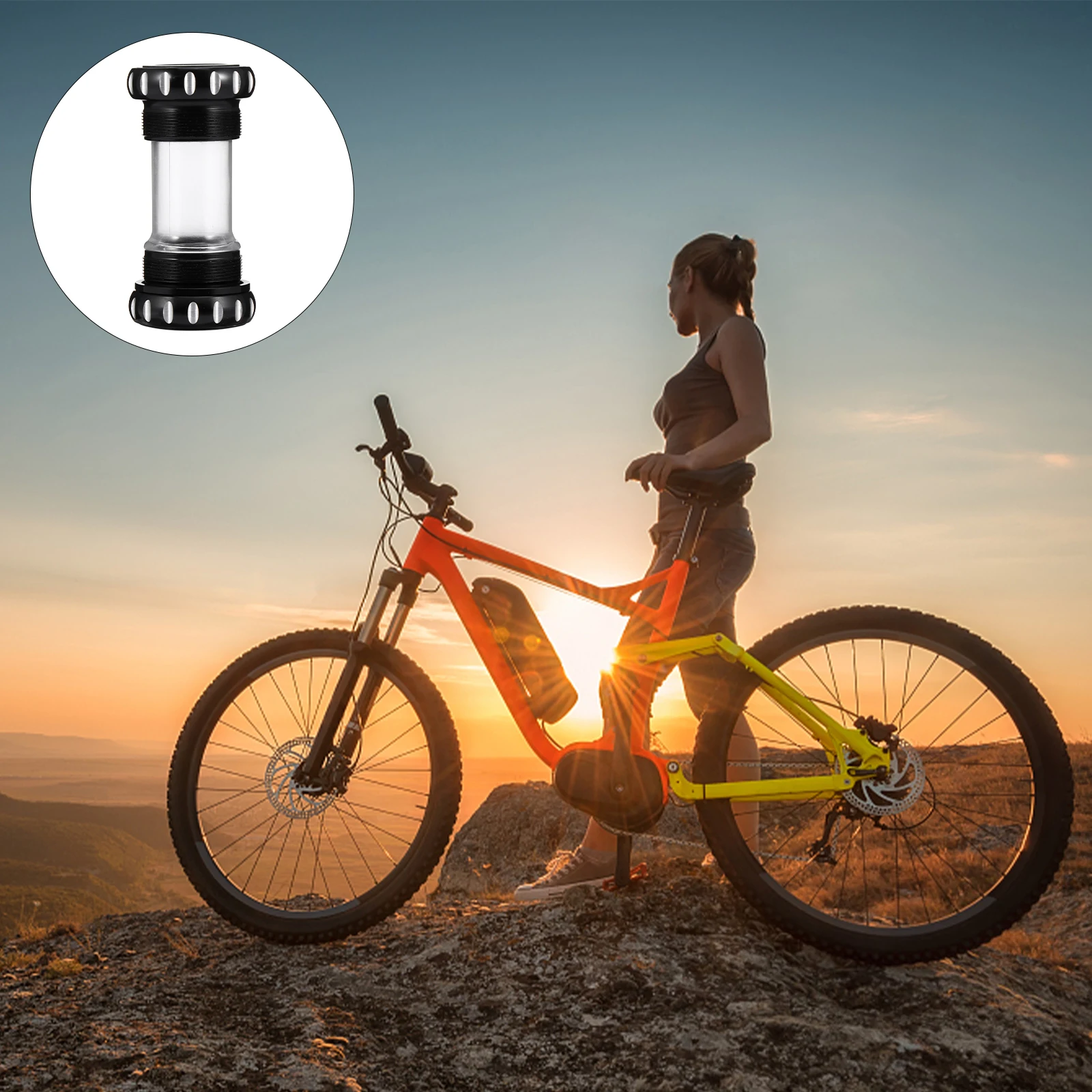 Aluminum Waterproof Axle Sealed Bearing Durable Plastic Integrated Bottom Mountain Threaded Axle High Strength Lightweight
Aluminum Waterproof Axle Sealed Bearing Durable Plastic Integrated Bottom Mountain Threaded Axle High Strength Lightweight
