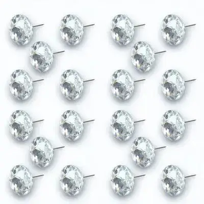 100 Pcs Thumbtack Sofa Crystal Buckle Bobby Iron Tacks Upholstery for Furniture
100 Pcs Thumbtack Sofa Crystal Buckle Bobby Iron Tacks Upholstery for Furniture