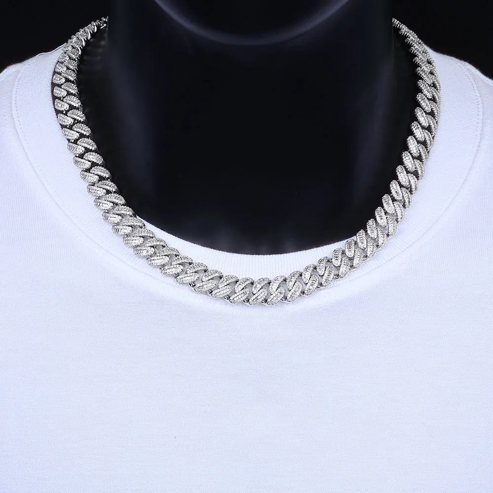 Men Women Hip Hop Necklace Bling Zircon 12mm Miami Cuban Link Chain Necklaces Iced Out Charm Fashion Jewelry
Men Women Hip Hop Necklace Bling Zircon 12mm Miami Cuban Link Chain Necklaces Iced Out Charm Fashion Jewelry
