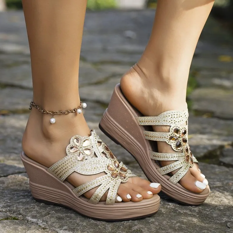 2026 Women Slippers Diamond Summer Fashion Slippers Shoes
2026 Women Slippers Diamond Summer Fashion Slippers Shoes