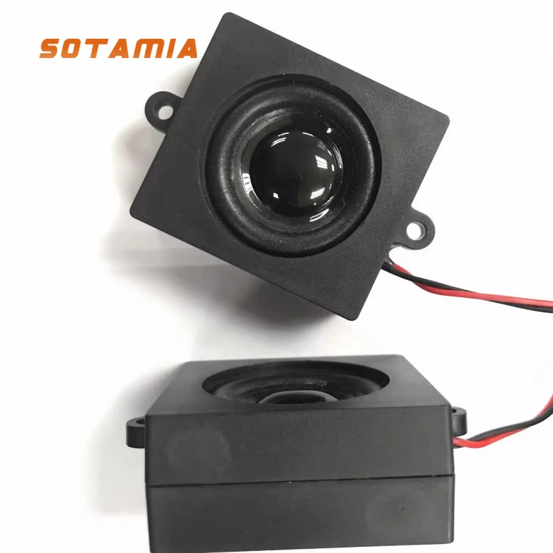 SOTAMIA 2Pcs 4550 Mini Audio Speaker 4 8 Ohm 5W Passive Advertising LCD TV PC Speaker Computer Home Theater Music Loudspeaker
SOTAMIA 2Pcs 4550 Mini Audio Speaker 4 8 Ohm 5W Passive Advertising LCD TV PC Speaker Computer Home Theater Music Loudspeaker