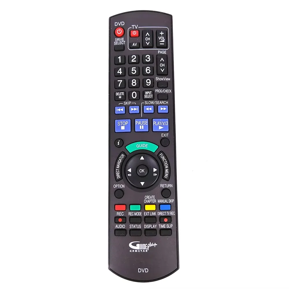 Remote Control use for Panasonic DVD Recorder N2QAYB000124 DMRXW380 DMRXW385 DMRXW480 N2QAYB000273
Remote Control use for Panasonic DVD Recorder N2QAYB000124 DMRXW380 DMRXW385 DMRXW480 N2QAYB000273