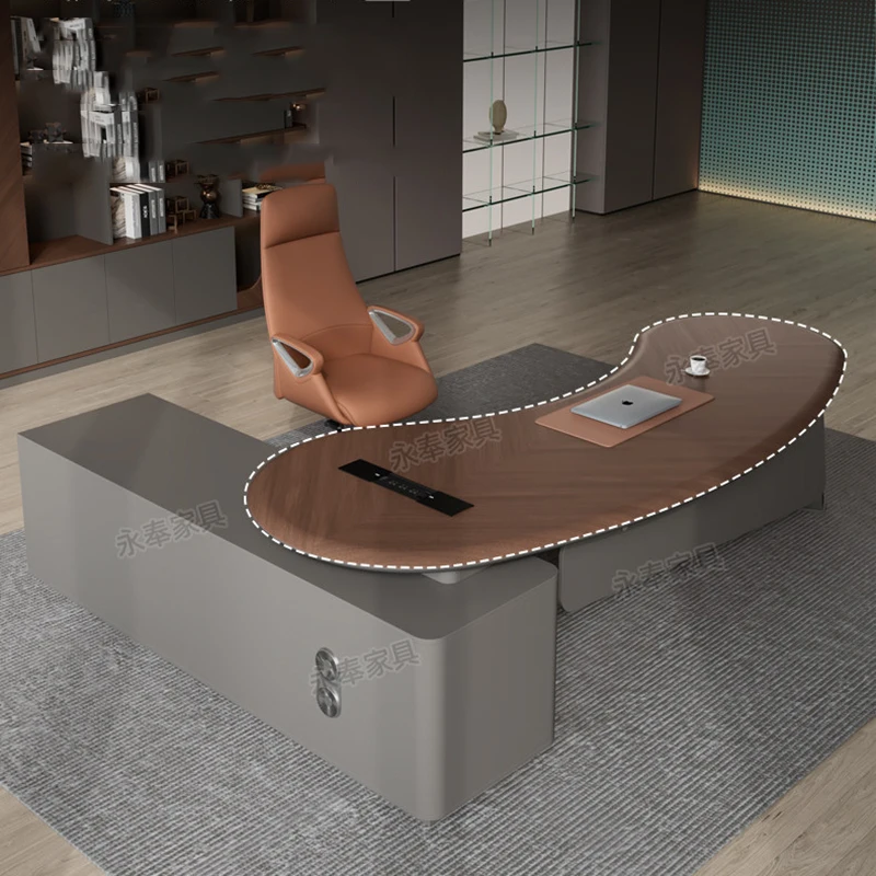 Executive Luxury Office Desk Minimalist Aesthetic Large Design Crafts Office Desk Conference Modern Ufficio Commercial Furniture
Executive Luxury Office Desk Minimalist Aesthetic Large Design Crafts Office Desk Conference Modern Ufficio Commercial Furniture