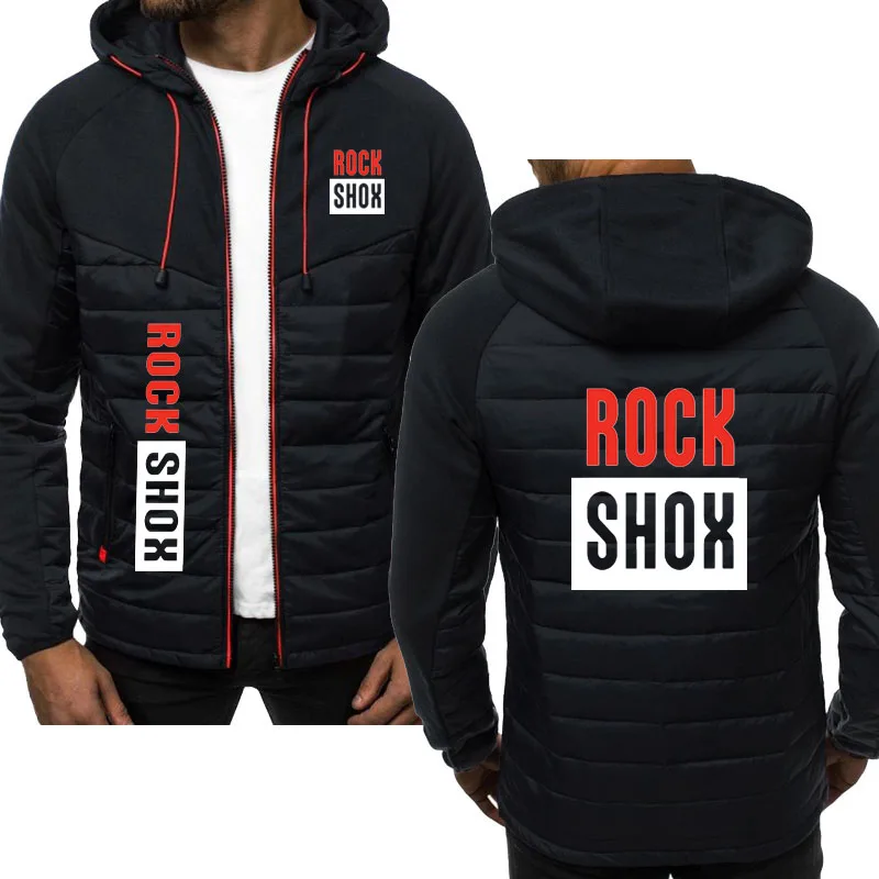 hip hop star style Men's hooded jacket cardigan ROCK SHOX print Casual sports Loose comfortable men's color matching cardigan
hip hop star style Men's hooded jacket cardigan ROCK SHOX print Casual sports Loose comfortable men's color matching cardigan