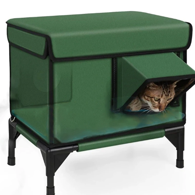 Outdoor waterproof cat house to keep warm Winter cat house outdoor folding cat house tent to sleep warm extra-large pet
Outdoor waterproof cat house to keep warm Winter cat house outdoor folding cat house tent to sleep warm extra-large pet