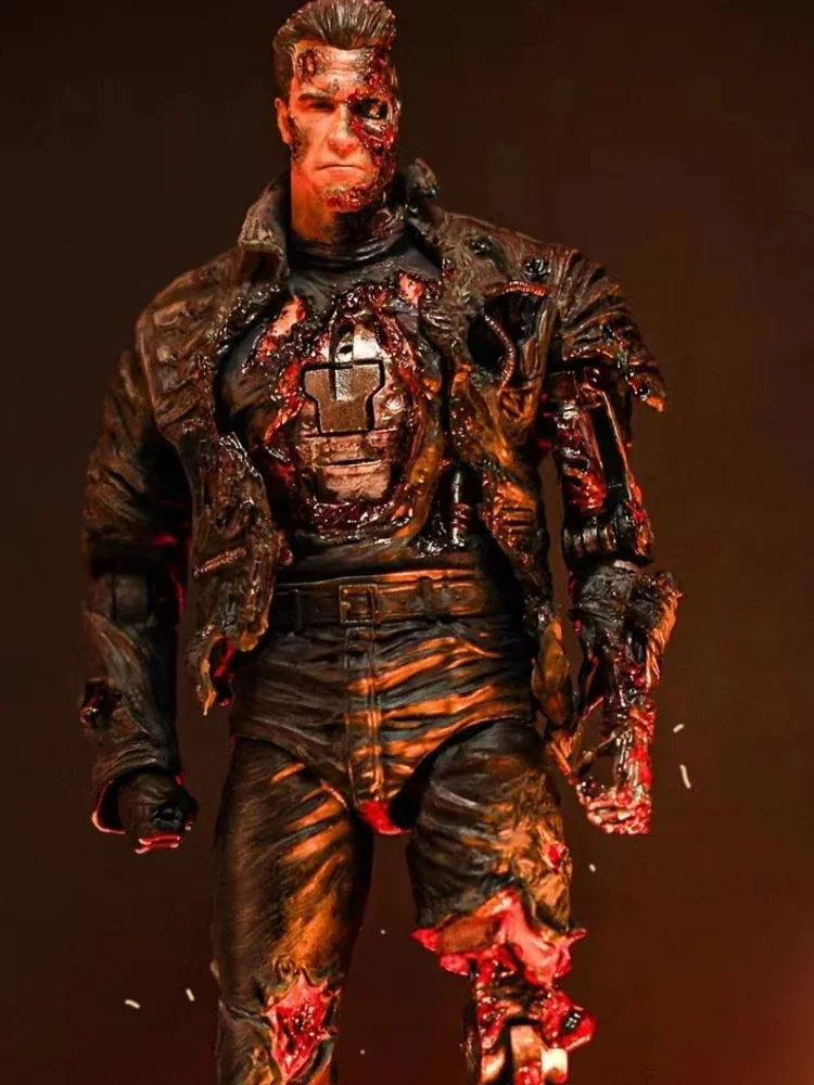 In Stock 1/12 Scale The Terminator T800 Heavy War Damage Edition Full Set 17cm Action Male Soldier Doll Original Certified Gifts
In Stock 1/12 Scale The Terminator T800 Heavy War Damage Edition Full Set 17cm Action Male Soldier Doll Original Certified Gifts