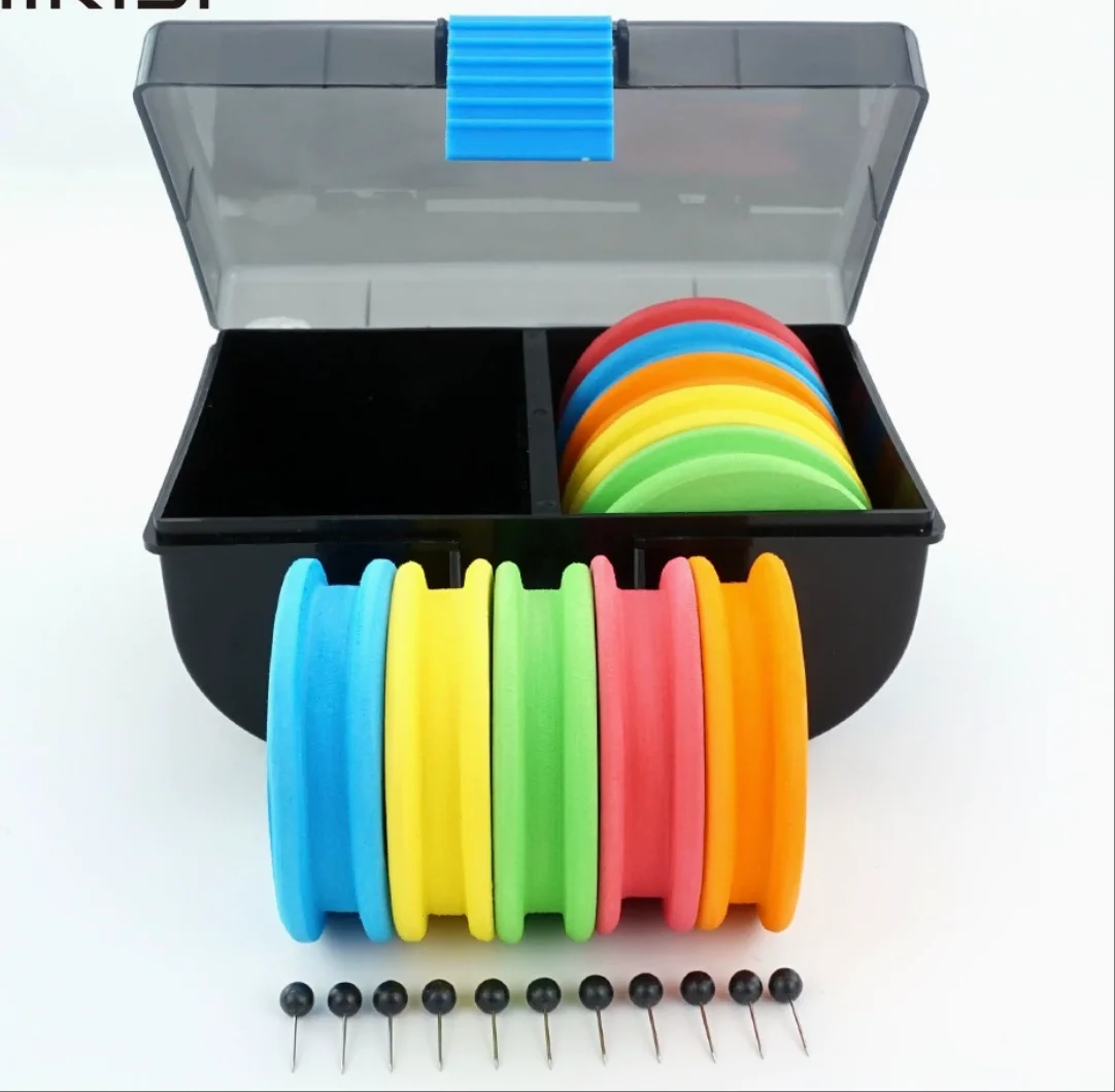 Hirisi EVA Foam Spools Colour Carp Fishing Rig Winders Line Leader Wire Board Winding Line Board Hook Rig Storage Pesca
Hirisi EVA Foam Spools Colour Carp Fishing Rig Winders Line Leader Wire Board Winding Line Board Hook Rig Storage Pesca