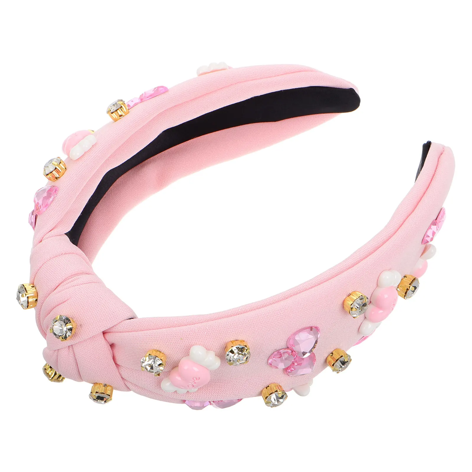 Valentine's Day Heart Crystal Knotted Jeweled Headband for Women Rhinestone Embellished Hairband Sparkle Romantic Accessory Cute
Valentine's Day Heart Crystal Knotted Jeweled Headband for Women Rhinestone Embellished Hairband Sparkle Romantic Accessory Cute