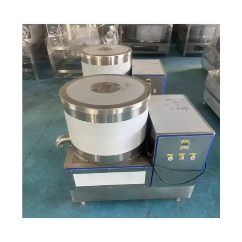 Small Stainless Steel Centrifugal De-oil Machine Oil Removing Machine 10kg/h Capacity Motor Core Food Dehydrator Bx-400 Model
Small Stainless Steel Centrifugal De-oil Machine Oil Removing Machine 10kg/h Capacity Motor Core Food Dehydrator Bx-400 Model