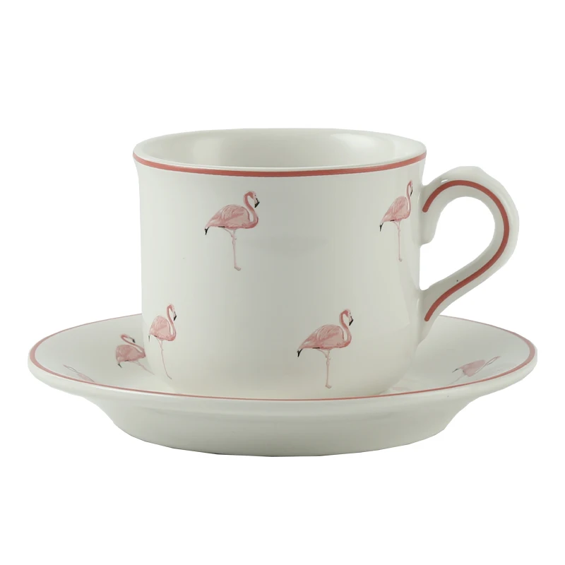 London Pottery 220ML flamingo mug dish ceramics coffee cup tea Pair pottery tea cup set porcelain Cups for girlfriend gift
London Pottery 220ML flamingo mug dish ceramics coffee cup tea Pair pottery tea cup set porcelain Cups for girlfriend gift