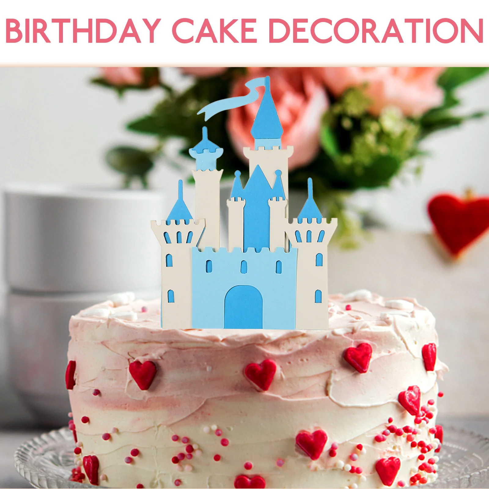 6pcs Castle Decoration Insert for Cake Cupcake Birthday Wedding Party Decorations Bright Unique Dessert Topper Attractive
6pcs Castle Decoration Insert for Cake Cupcake Birthday Wedding Party Decorations Bright Unique Dessert Topper Attractive