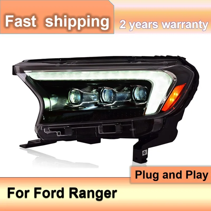 Стайлинг автомобиля для фар Ford Ranger 2016-2021 Ranger, головной светильник DRL, указатель поворота, ближний свет, линза проектора 
Стайлинг автомобиля для фар Ford Ranger 2016-2021 Ranger, головной светильник DRL, указатель поворота, ближний свет, линза проектора