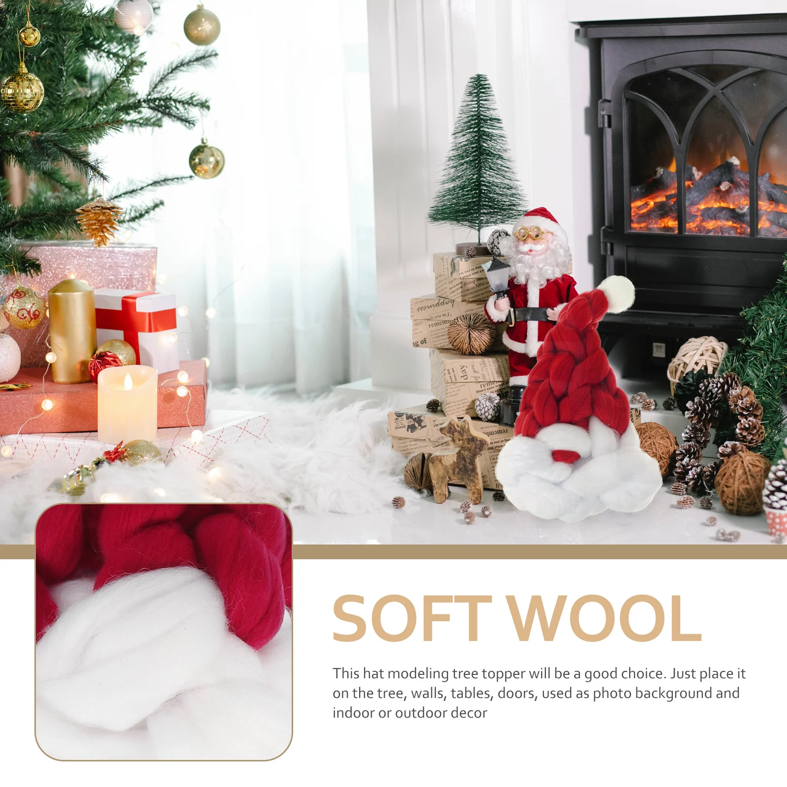 1pc Christmas Wine Bottle Cap Hat Tree Topper Woolen Yarn Material Festive Party Decor Home Bar Hotel Xmas Decoration Festival
1pc Christmas Wine Bottle Cap Hat Tree Topper Woolen Yarn Material Festive Party Decor Home Bar Hotel Xmas Decoration Festival