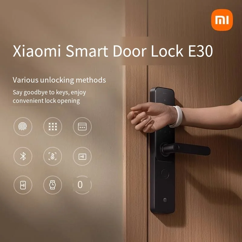 Для Xiaomi E30 Mijia Mi Home App Интеллектуальный автоматический интеллектуальный замок с отпечатками пальцев с кодом C класса NFC Механический ключ XMZNMSTIOLK
Для Xiaomi E30 Mijia Mi Home App Интеллектуальный автоматический интеллектуальный замок с отпечатками пальцев с кодом C класса NFC Механический ключ XMZNMSTIOLK