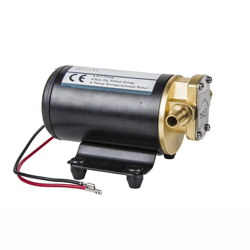 Singflo FP-12 12V Gear Pump 12 LPM 3.2 GPM Self-Priming Oil Water Pump