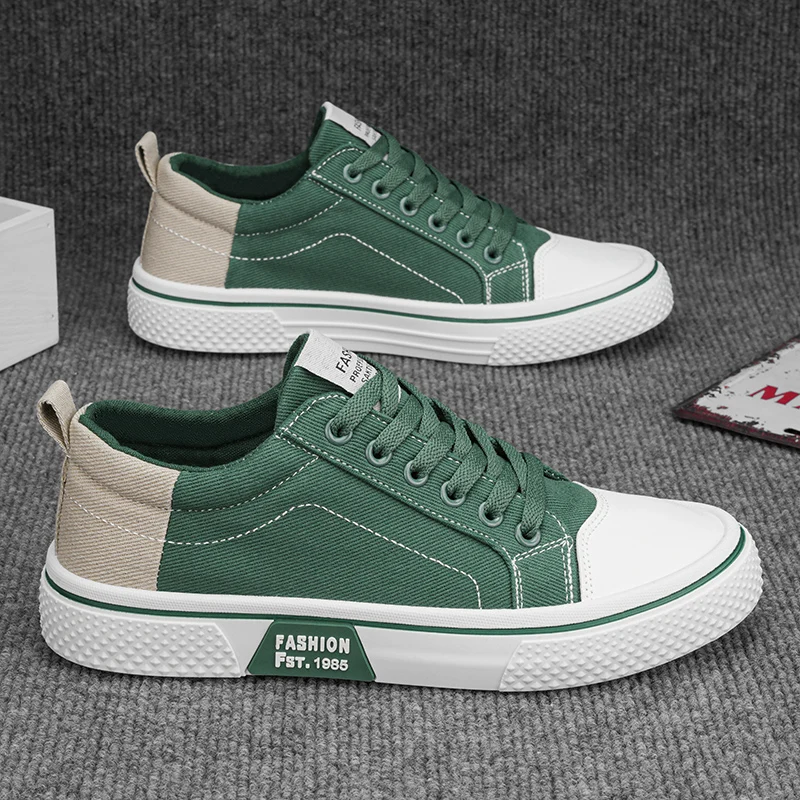 Mens Breathable Canvas Skate Shoes Soft Sole Casual Sneakers Trendy Versatile Lightweight Non-Slip Slip-On Sports Footwear 37-48
Mens Breathable Canvas Skate Shoes Soft Sole Casual Sneakers Trendy Versatile Lightweight Non-Slip Slip-On Sports Footwear 37-48