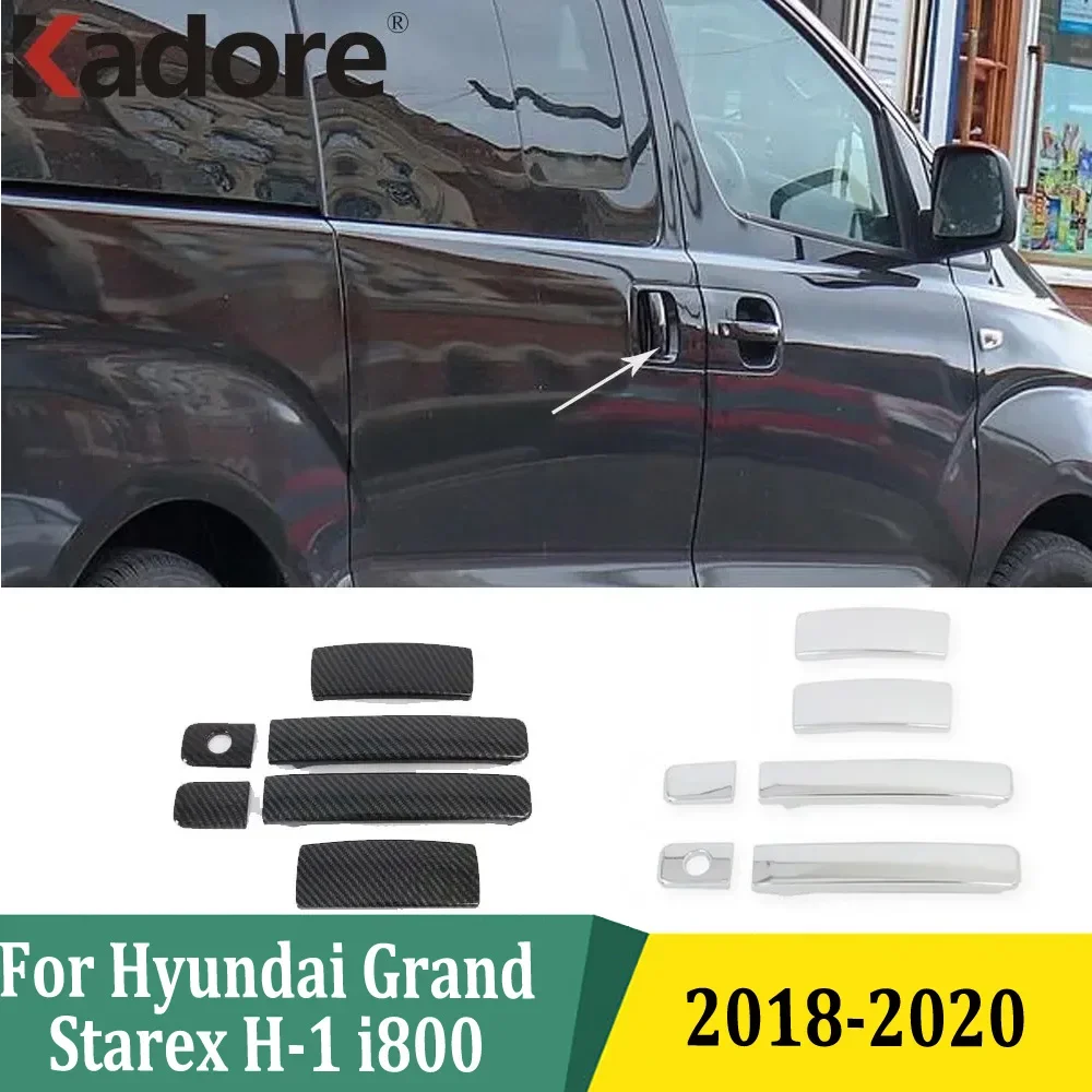 For Hyundai Grand Starex H-1 i800 2018 2019 2020 ABS Chrome Side Door Handle Cover Trims Car Exterior Accessories
For Hyundai Grand Starex H-1 i800 2018 2019 2020 ABS Chrome Side Door Handle Cover Trims Car Exterior Accessories