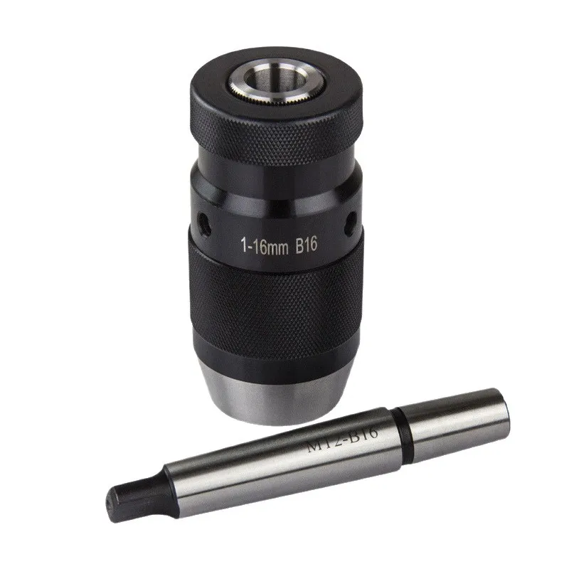 1-16mm B16 Self Tightening Drill Chuck With MT2-B16 Morse Taper Adapter Drill Chuck Set For CNC Lathe Milling Tool Accessories
1-16mm B16 Self Tightening Drill Chuck With MT2-B16 Morse Taper Adapter Drill Chuck Set For CNC Lathe Milling Tool Accessories