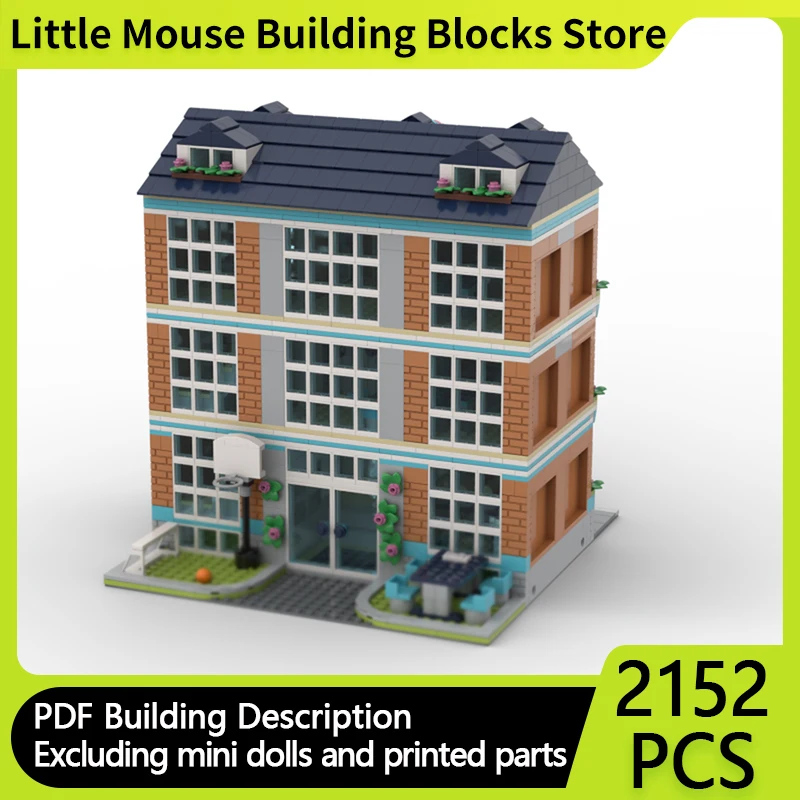 City Street View Model MOC Building Bricks Interest Cultivation School Modular Technology Gifts Holiday Assemble Children Toys
City Street View Model MOC Building Bricks Interest Cultivation School Modular Technology Gifts Holiday Assemble Children Toys