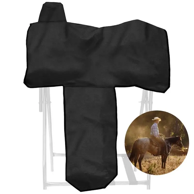 Oxford Fabric Western Saddle Cover Protective Cover With 6 Elastic Straps Scratch-Proof Case For Most Full-Size Western Saddles
Oxford Fabric Western Saddle Cover Protective Cover With 6 Elastic Straps Scratch-Proof Case For Most Full-Size Western Saddles