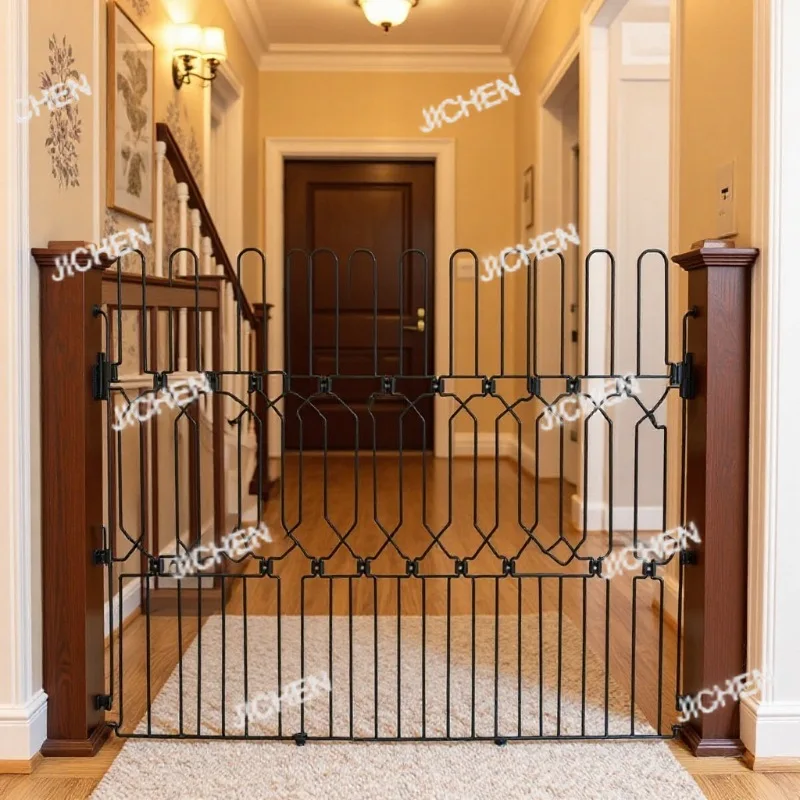 Металлический выдвижной дверной забор для домашних животных, трансграничный специально для внутреннего и наружного металлического заграждения
Металлический выдвижной дверной забор для домашних животных, трансграничный специально для внутреннего и наружного металлического заграждения