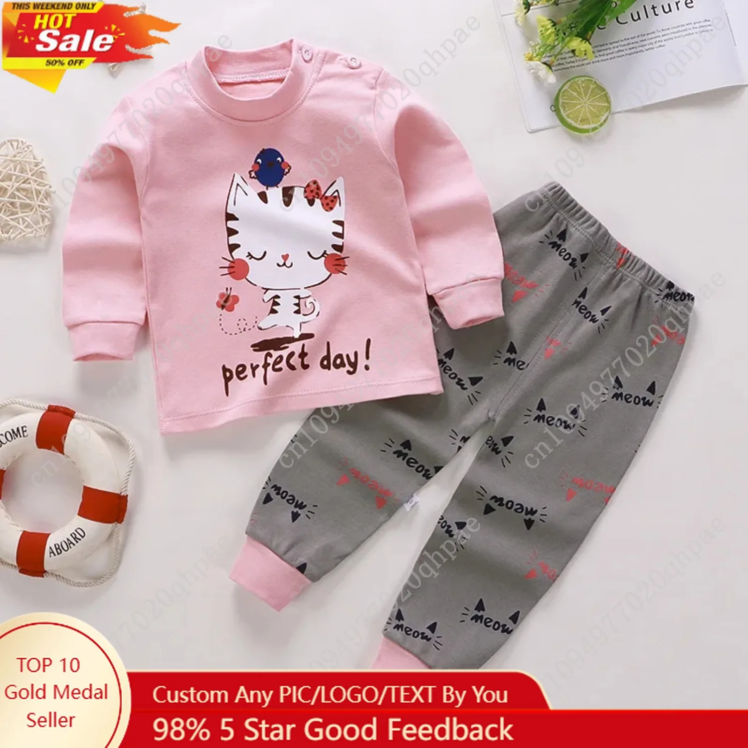 Boys Girls Sleepwear Kids Unisex Casual Pajama Suit Cartoon Print Long Sleeve Tops+ Pants
Boys Girls Sleepwear Kids Unisex Casual Pajama Suit Cartoon Print Long Sleeve Tops+ Pants