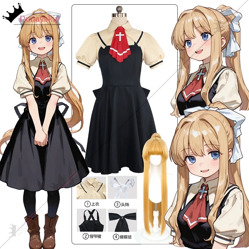 AIR Kamio Misuzu cosplay costume Air Wig Tie, Coat, Socks, Dress Campus Uniform Anime Halloween Party Role-play JK Women's Dress
AIR Kamio Misuzu cosplay costume Air Wig Tie, Coat, Socks, Dress Campus Uniform Anime Halloween Party Role-play JK Women's Dress