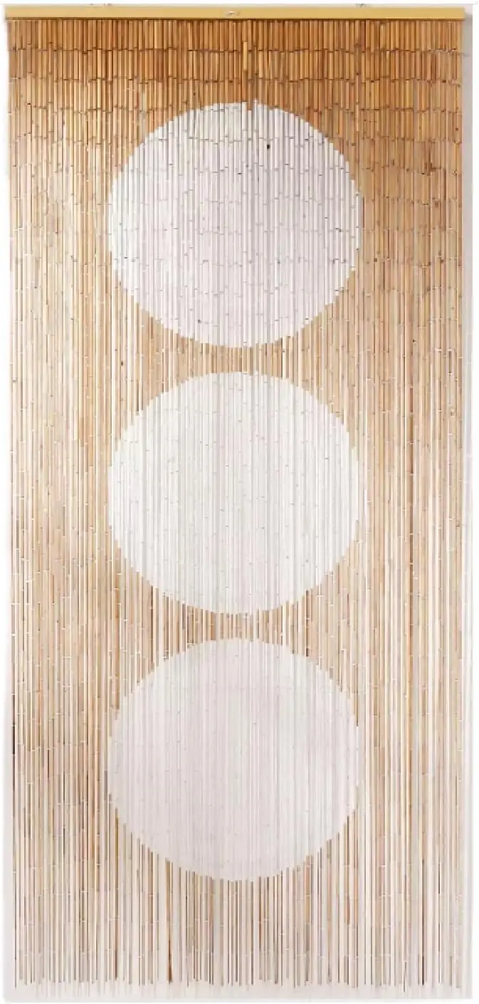 Wood Beaded Curtain for Doorway, 35.5x78 in, Natural Hanging Beads for Closet Entryway Wall Decor, Handmade
Wood Beaded Curtain for Doorway, 35.5x78 in, Natural Hanging Beads for Closet Entryway Wall Decor, Handmade