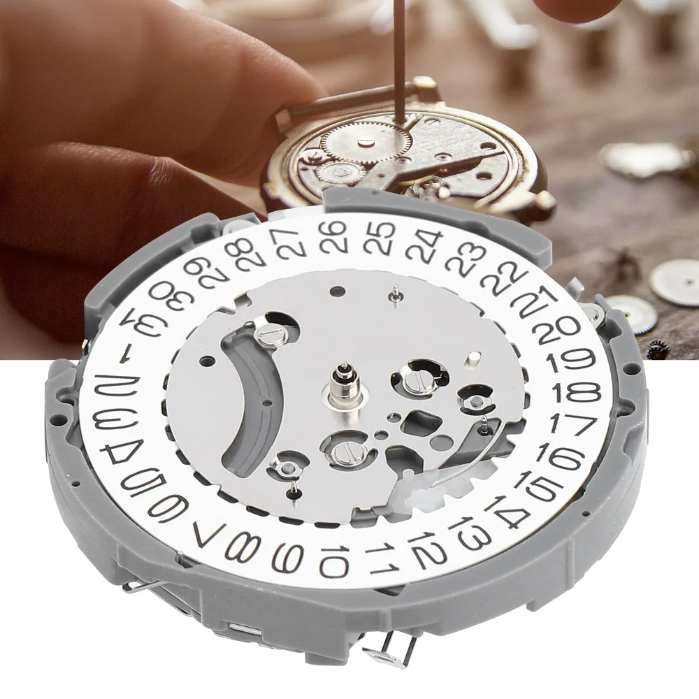 Durable Six Pin Watch Movement Multifunctional Quartz Type Quartz Movement Watch Accessory for VK63A movement Watch Assembly
Durable Six Pin Watch Movement Multifunctional Quartz Type Quartz Movement Watch Accessory for VK63A movement Watch Assembly